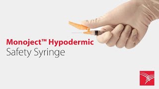 Cardinal Health Monoject™ Hypodermic Safety Syringes [upl. by Proudman]