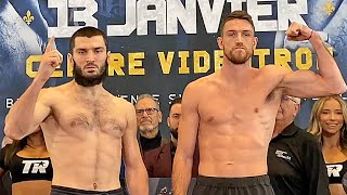 Artur Beterbiev vs Callum Smith • FULL WEIGH IN amp FACE OFF VIDEO • Top Rank Boxing [upl. by Stefania]