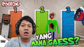 JANGAN SALAH PILIH PINTU GAES TAR DI TANGKEP SAMA HANTU RoBLOX Pick a Door INDO Gak Hoki [upl. by Akilat689]