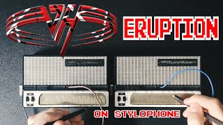 Van Halen  Eruption Stylophone cover [upl. by Enoob138]