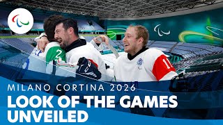 🇮🇹❄️ Look of the Games Unveiled  Milano Cortina 2026 Paralympic Winter Games [upl. by Sillek155]