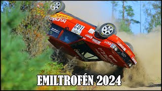 Emiltrofén 2024  Rullning Avåkningar Kriser amp Häftig bilåka Crash amp Action [upl. by Erie]