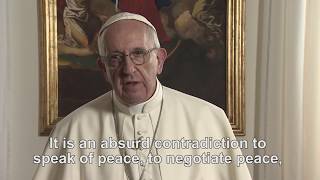 Pope Francis prayer intentions for June 2017 Eliminate arms trade [upl. by Byrom]