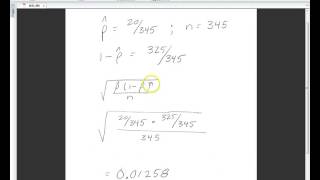 Calculating Standard Error on TI84 [upl. by Molli696]