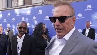 Paramount UK launch event  Itw Kevin Costner Official video [upl. by Janessa]