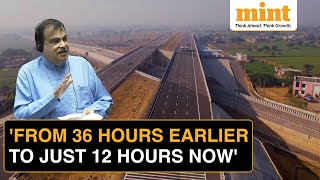 Nitin Gadkari Defends Highest Toll On MumbaiDelhi Expressway Says No Toll Naka After [upl. by Bryce]