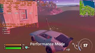 i913900K13900KF Fortnite With RX 6800 XT  Low and Performance mode [upl. by Bonilla]