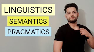 Linguistics  SEMANTICS and PRAGMATICS in hindi [upl. by Ongun436]