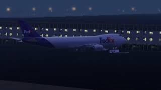 P3dv5 Cold amp Dark start up PMDG 7478 FDX 30C to London Stansted from Mumbai [upl. by Salvadore821]