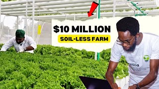 The Man Behind the Largest SOILLESS FARM in Nigeria [upl. by Verner]