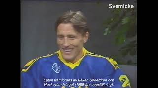 TVnostalgi Utdrag från ishockeyVM 1989 TV3 [upl. by Alian]