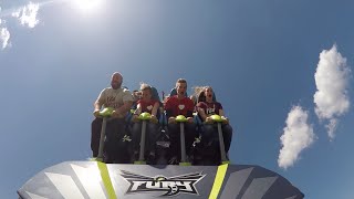 Red Ventures Rides Carowinds Fury 325 [upl. by Ahsaele]