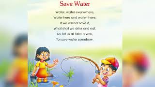 Save water  Water water everywhere song [upl. by Shepherd]