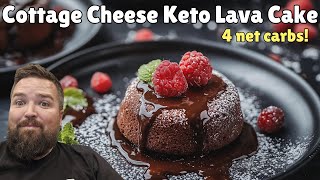 Incredible Keto Cottage Cheese Lava Cake Recipe Must Try Low Carb High Protein [upl. by Viviana]