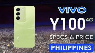 Vivo Y100 4G Specs Features and Price in the Philippines [upl. by Ik72]