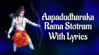 Most Powerful Shri Rama Stotra  Apaduddharaka Rama Stotram with Lyrics Lord Rama  T S Ranganathan [upl. by Murial]