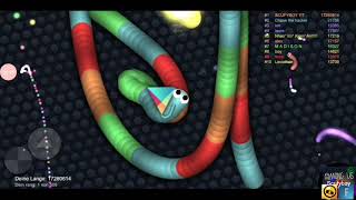 slitherio Welt Rekord Länge 24006456 [upl. by Korman601]