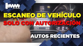 ESCANEO DE VEHÍCULO SOLO CON AUTORIZACIÓN  MOTORMEX [upl. by Ahsiuqal509]