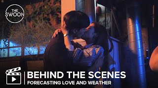 Behind the Scenes The art of kissing and cuddling  Forecasting Love and Weather ENG SUB [upl. by Norred]