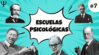 Psicología 7  Escuelas Psicológicas 🤔 [upl. by Nahshun]