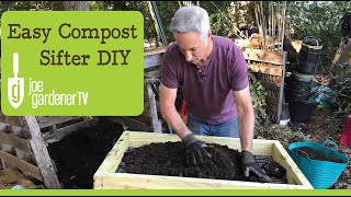 How to Make a Compost Sifter and why you should [upl. by Irrahs]