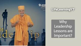 Leadership Lessons ft Gyanvatsal Swami Ji Motivational Video 2024 [upl. by Enileuqkcaj803]