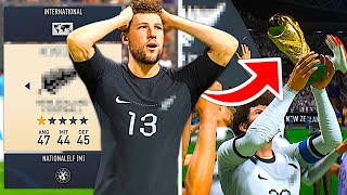 ICH FÜHRE DAS SCHLECHTESTE LAND ZUM WM TITEL  💩😱 FIFA 23 Schwächste Nation Sprint To Glory [upl. by Annas]