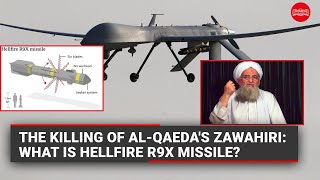 The killing of AlQaedas Zawahiri What is Hellfire R9X missile [upl. by Ennaitak]