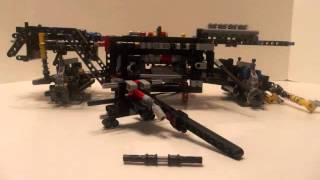 Lego Technic 8110 MercedesBenz Unimog U400  Built in Stop Motion [upl. by Ayel]