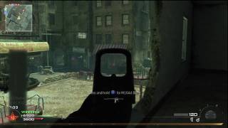 COD MW2 HD 292 Skidrow Ground War TDM FAL Assault Rifle [upl. by Kwok]