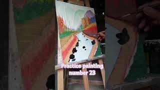 Henry Ramos painting number 23 painting highlightseveryone everyone highlights acrylicpainting [upl. by Nygem6]