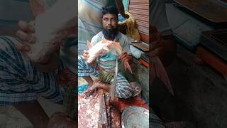 Amazing Pangas fish cutting skills 255 🐬😱 shorts [upl. by Einahpats]