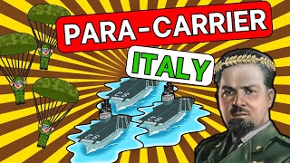 ParaCarrier Italy  Hearts Of Iron 4 [upl. by Brindle]