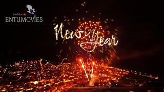 Capodanno 2324 aerial video fireworks [upl. by Rees354]