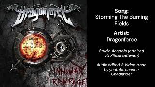 Storming The Burning Fields Dragonforce  Vocal Track [upl. by Bria89]