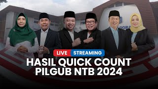 🔴LIVE Hasil Quick Count Pilkada NTB 2024 Tiga Paslon Menyatakan Siap Menerima [upl. by Vail]