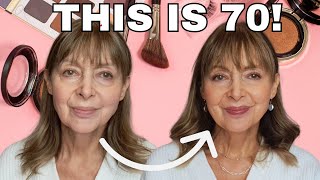 Minimalist Makeup at 70  Mature Skin Makeup Tutorial [upl. by Atiuqnahs7]