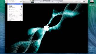 How to Change Visualizer Effects in iTunes 11 [upl. by Vanni]