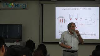 Calorimetría Diferencial de Barrido Differential Scanning Calorimetry por el Dr Miguel Costas [upl. by Tris56]