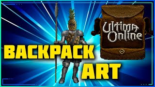 ULTIMA ONLINE BACKPACK ART CREATIVE look on the small screen [upl. by Berni]