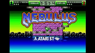 Nebulus Tower Toppler  Atari ST 1988 [upl. by Joy]