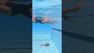 Backstroke Kick Drill  Resisted Kick With Parachute [upl. by Bacon563]