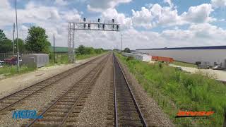 Metra Ride Along  BNSF Railway Inbound [upl. by Bearnard]