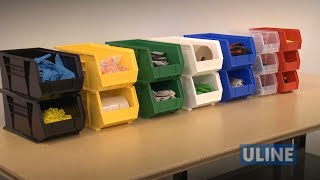 Uline Plastic Stackable Bins [upl. by Reviere]