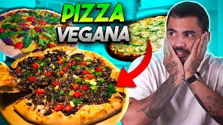 PIZZA VEGANA CARA VS BARATA É TUDO CARO [upl. by Priest]