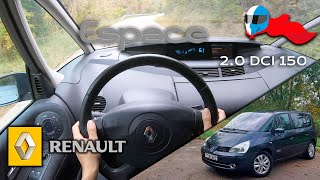 2007 Renault Espace 20 DCi 110kW POV 4K Test Drive Hero 147 ACCELERATION ELASTICITY amp DYNAMIC [upl. by Balthazar]