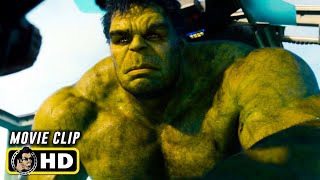 quotHulk Leaves Earthquot AVENGERS AGE OF ULTRON Scene  Trailer 2015 Marvel [upl. by Anilesor829]