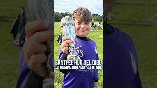 Santi el hijo del Dibu Martinez fue elegido como el mejor jugador del partido 😍 [upl. by Jimmy544]