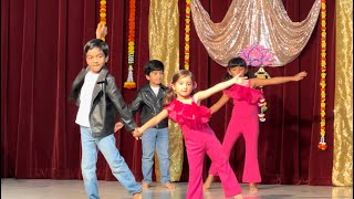 4 year old Amora’s first stage performance Rumela’s Bollywood Dance School [upl. by Yrailih]