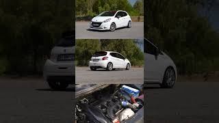 230 HP Peugeot 208 16 THP Allure  Valvetronic Exhaust Sound [upl. by Base]